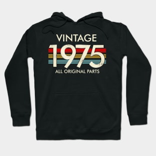 Vintage 1975 All Original Parts Hoodie